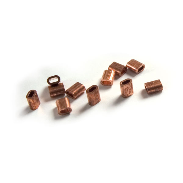 PRO FERRULES, 2.5 MM copper
